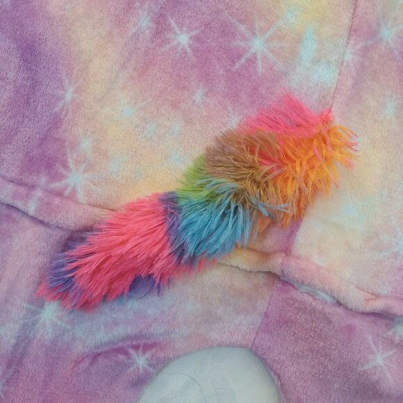 UDERUI Adult Sz L Unicorn Costume Yanzifeima Halloween Cosplay Bodysuit Pajamas - Picture 16 of 16